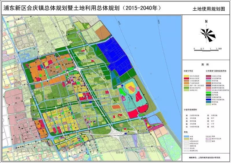 上海合庆镇最新规划图，描绘未来繁荣蓝图