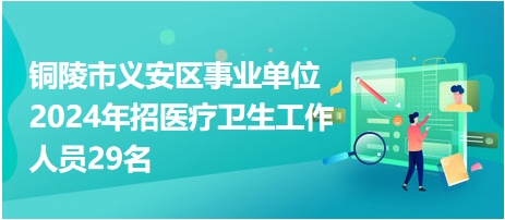 铜陵市卫生局最新招聘信息汇总